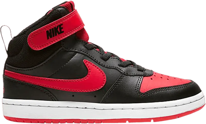  Nike Court Borough Mid 2 Bred (PS)