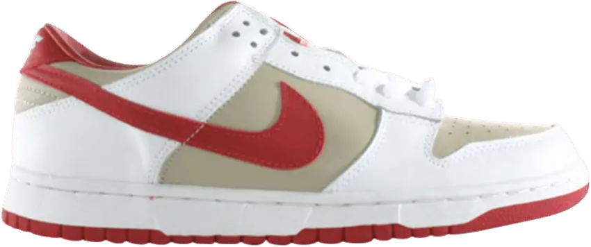  Nike Wmns Dunk Low Pro &#039;Light Stone Varsity Red&#039;