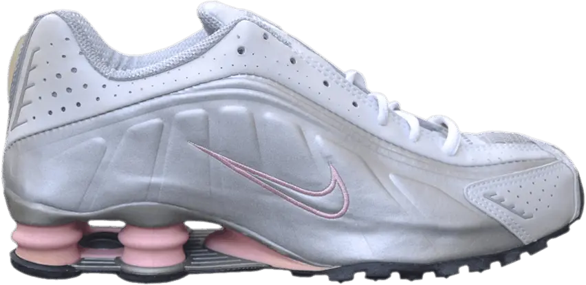  Nike Wmns Shox R4 &#039;Silver Pink&#039;