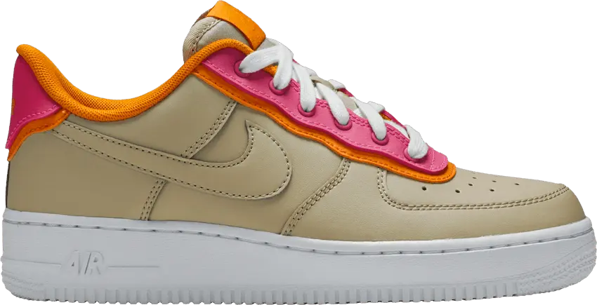  Nike Wmns Air Force 1 Low &#039;07 SE &#039;Double Layer - Desert Fuchsia&#039;
