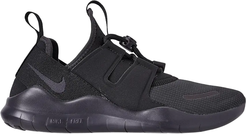  Nike Wmns Free RN CMTR 2018 &#039;Triple Black&#039;