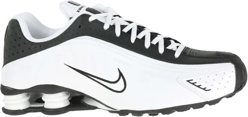  Nike Shox R4 &#039;White Black&#039;