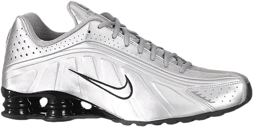  Nike Shox R4 &#039;Metallic Silver&#039;