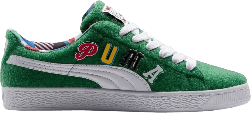  Puma Dee &amp; Ricky x Basket &#039;Verdant Green&#039;