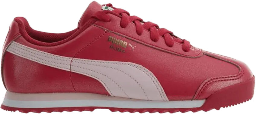  Puma Roma Basic Glitter Jr &#039;Rose Red&#039;