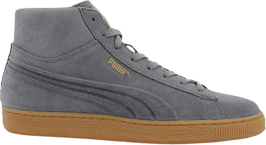  Puma Suede Mid Emboss &#039;Steel Grey&#039;