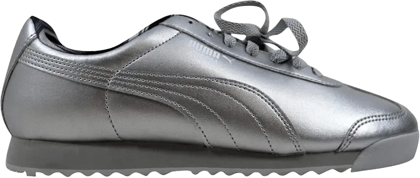  Puma Roma Metallic Puma Silver  (Women&#039;s)