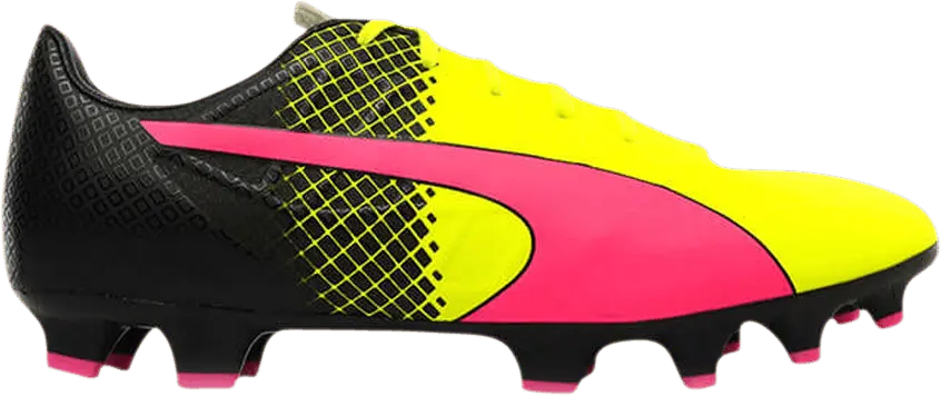 Puma evoSpeed 4.5 FG &#039;Tricks - Pink Glow Safety Yellow&#039;