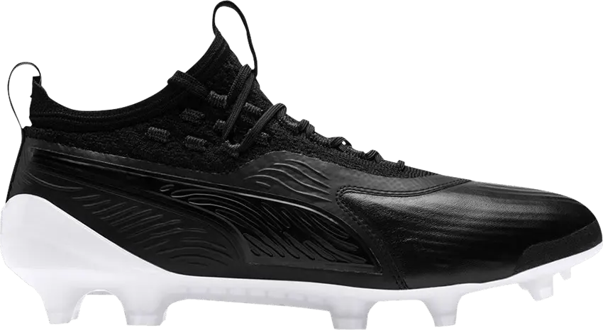  Puma One 19.1 FG AG &#039;Black&#039;