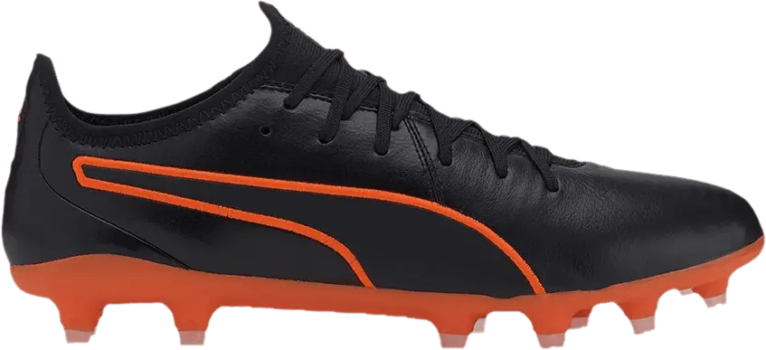  Puma King Pro FG &#039;Black Shocking Orange&#039;