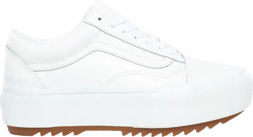  Vans Old Skool Stacked &#039;True White&#039;