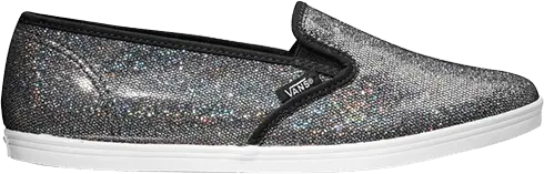  Vans Wmns Slip Iridescent Glitter Black