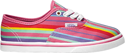  Vans Authentic Lo Pro Stripes Kids &#039;Flower Pink&#039;