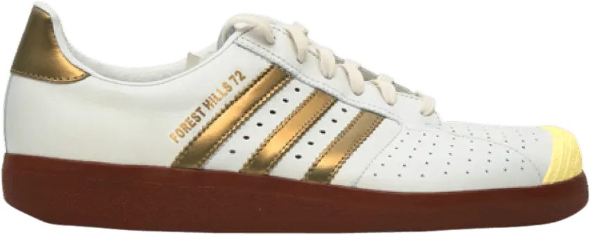  Adidas Forest Hills 72 &#039;White Gold Maroon&#039;