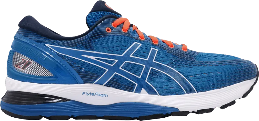  Asics Gel Nimbus 21 &#039;Electric Blue&#039;