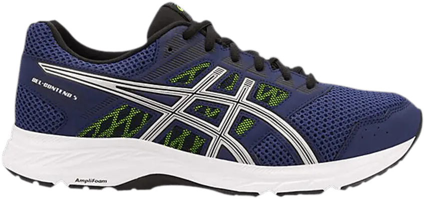  Asics Gel Contend 5 4E Wide &#039;Indigo Blue Silver&#039;