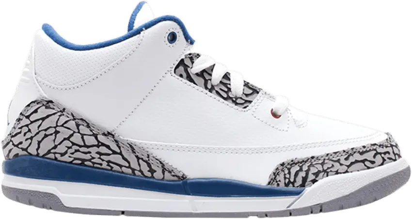  Air Jordan 3 Retro PS &#039;True Blue&#039; 2011