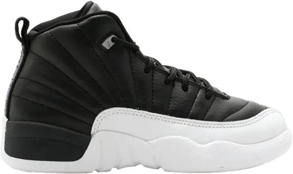  Air Jordan 12 Retro PS &#039;Black White Red&#039;