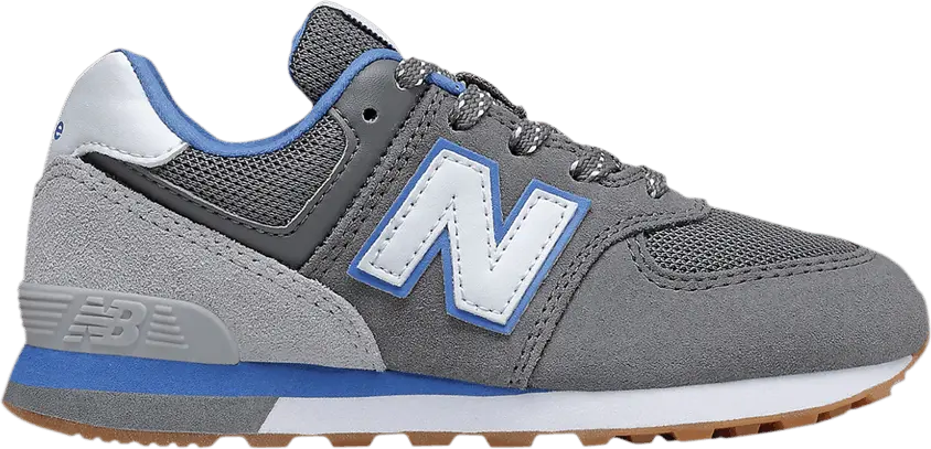  New Balance 574 Little Kid &#039;Sport Pack - Castlerock Blue&#039;