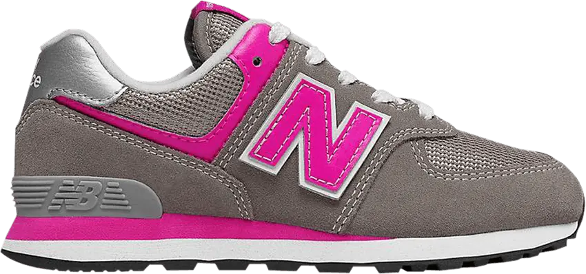  New Balance 574 Core Kids &#039;Grey Pink&#039;