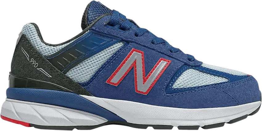  New Balance 990v5 Little Kid &#039;Andromeda Blue&#039;