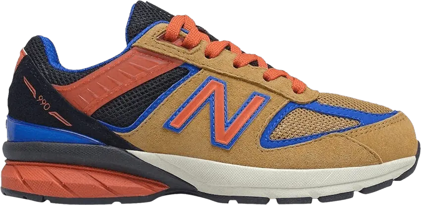  New Balance 990v5 Little Kid Extra Wide &#039;Workwear&#039;