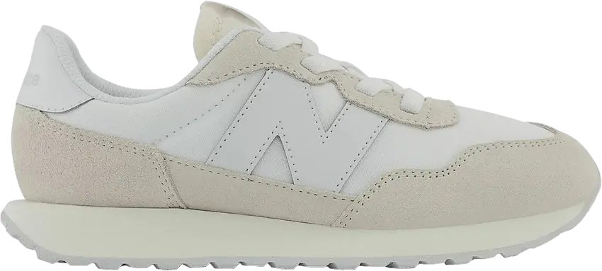  New Balance 237 Bungee Little Kid Wide &#039;White Moonbeam&#039;