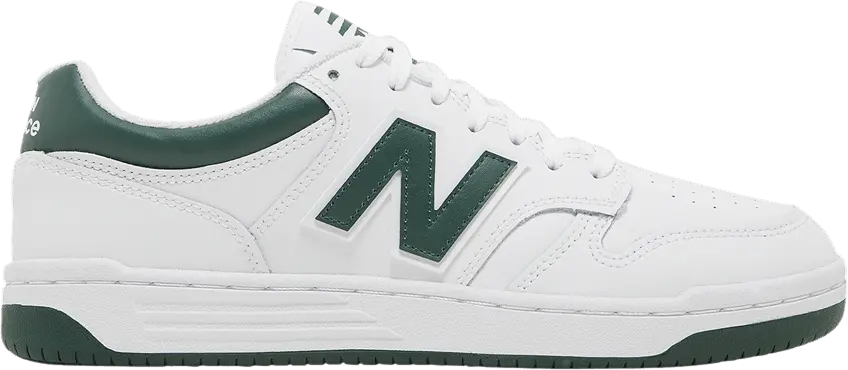  New Balance 480 White Nightwatch Green