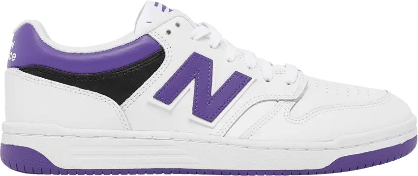  New Balance 480 White Prism Purple