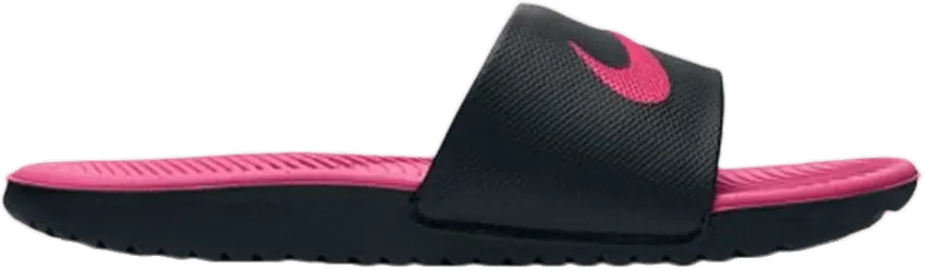  Nike Kawa Black Vivid Pink (GS)