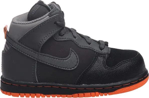  Nike Dunk High ND TD &#039;Black Orange&#039;