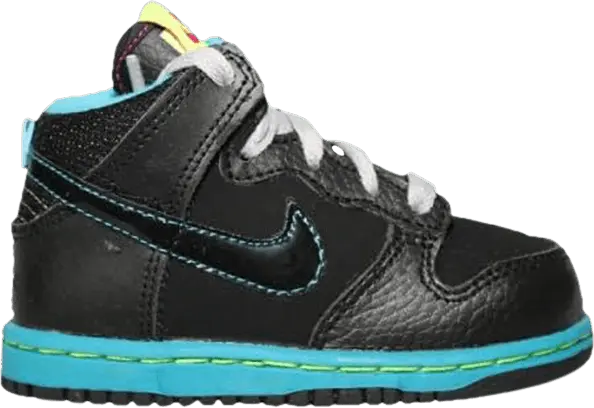  Nike Dunk High ND TD &#039;Black Fireberry&#039;