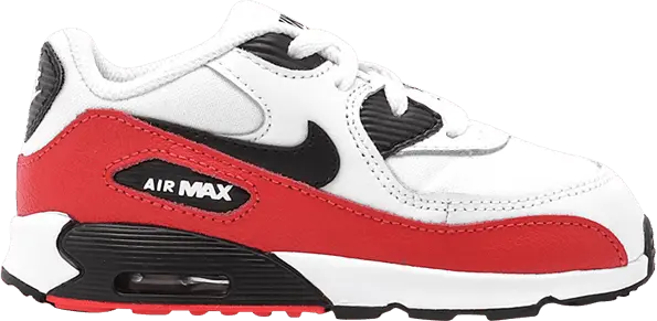  Nike Air Max 90 TD &#039;White Black Crimson&#039;