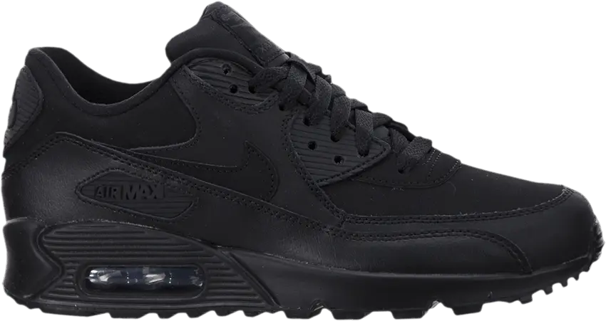  Nike Air Max 90 GS &#039;Triple Black&#039;