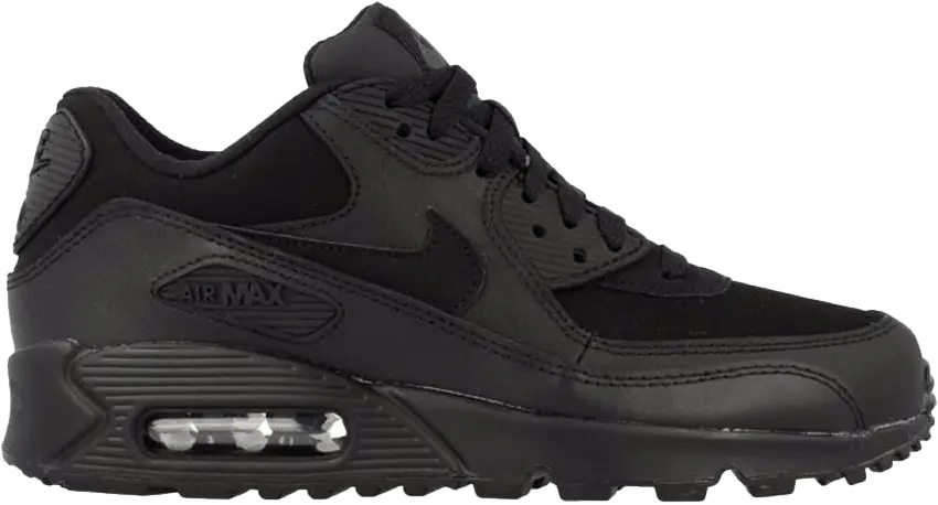  Nike Air Max 90 GS &#039;Black Grey&#039;
