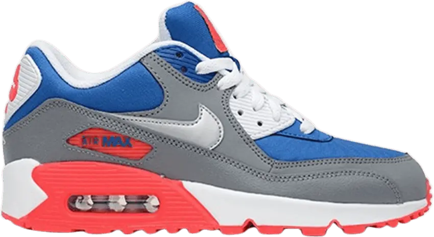  Nike Air Max 90 GS &#039;Military Blue Metallic Silver&#039;