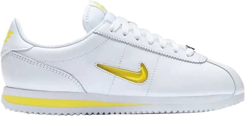  Nike Wmns Cortez Jewel &#039;White Lime&#039;