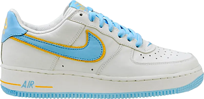  Nike Wmns Air Force 1 Low &#039;Ice Blue Maize&#039;