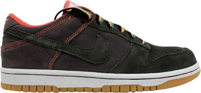  Nike Dunk Low Newsprint/Dark Army-Gum Light Brown (W)