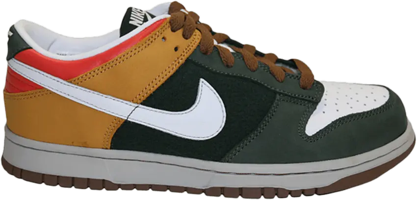  Nike Dunk Low Fern/White-Chutney (W)