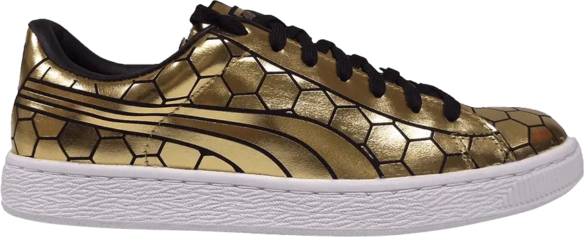  Puma Basket Classic Metallic Gold