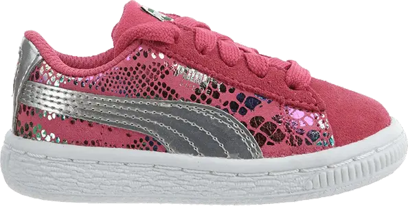  Puma Suede Sportlux Toddler &#039;Fandango Pink&#039;