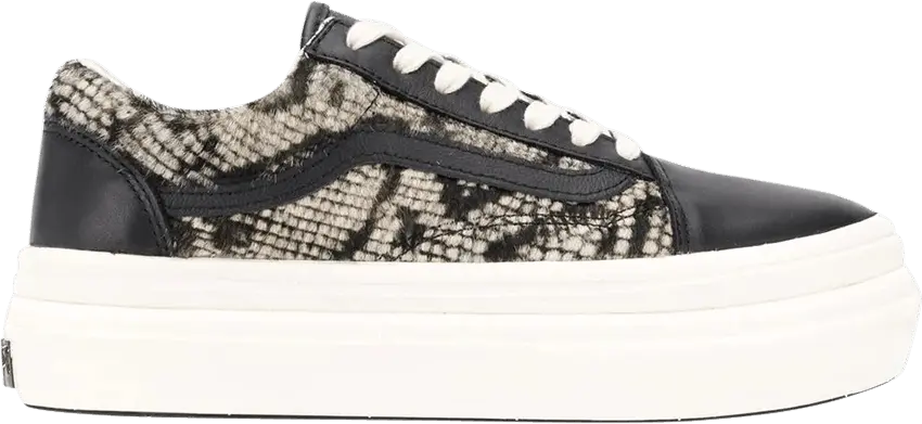  Vans ComfyCush Old Skool LX &#039;Black Snakeskin&#039;