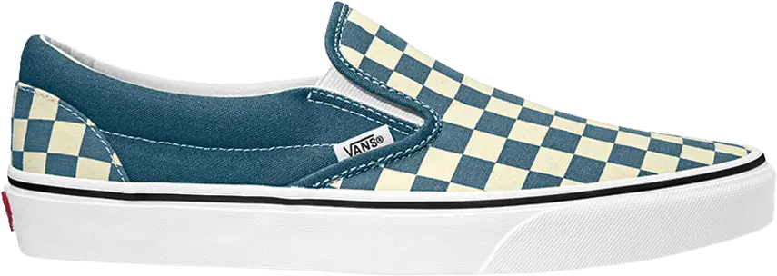  Vans Classic Slip-On &#039;Checkerboard Blue Mirage&#039;