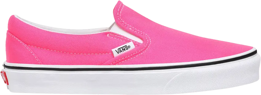  Vans Classic Slip-On &#039;Neon - Knockout Pink&#039;