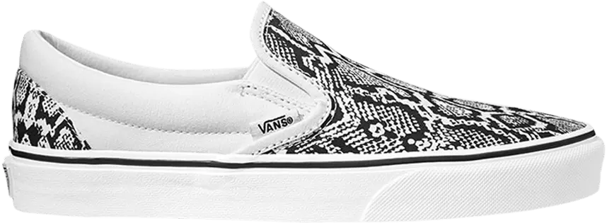  Vans Classic Slip-On &#039;Python White&#039;