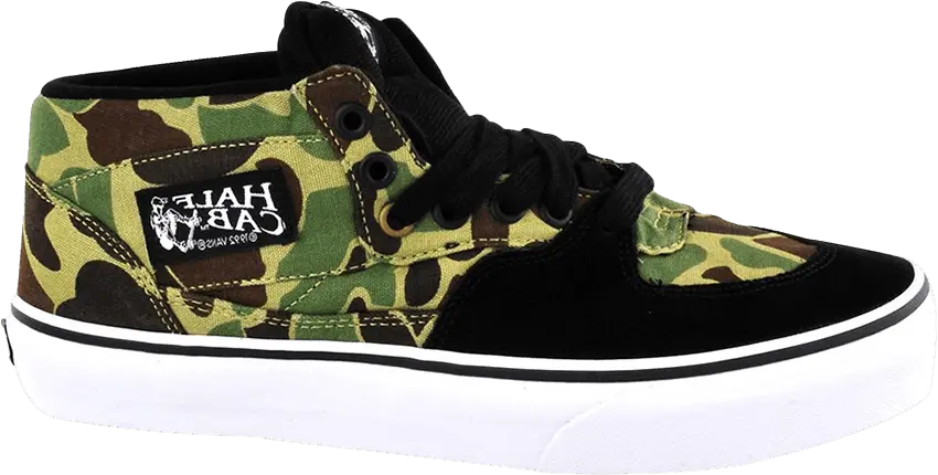  Vans Half Cab (Camo) Green