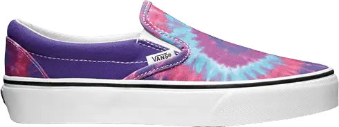  Vans Classic Slip-on (Tie Dye) Pink/ Purple