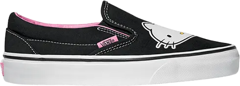  Vans Classic Slip-on Hello Kitty Pink/ True White