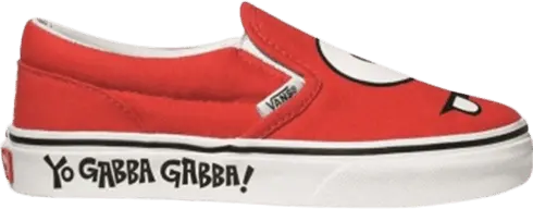  Vans Yo Gabba Gabba x Classic Slip-on Kids &#039;Muno Face&#039;